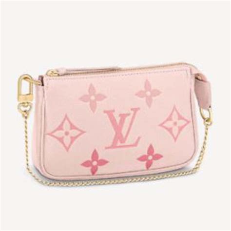 pink mini pochette louis vuitton|louis vuitton mini monogram.